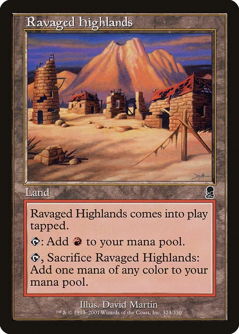 Ravaged Highlands from Odyssey (Common)