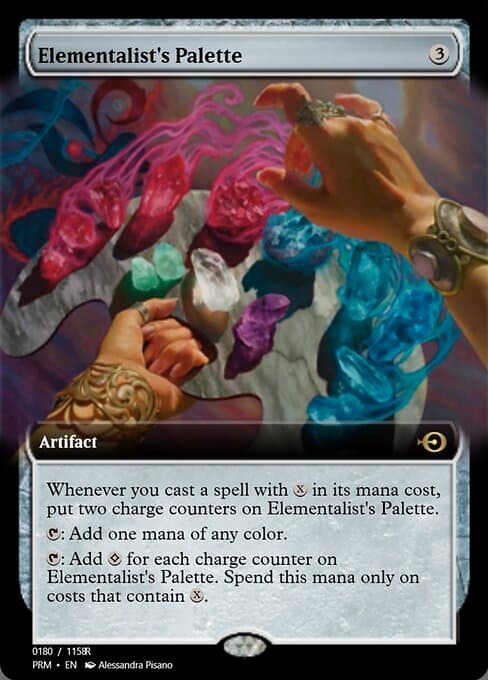Elementalist's Palette from Magic Online Promos (Rare)