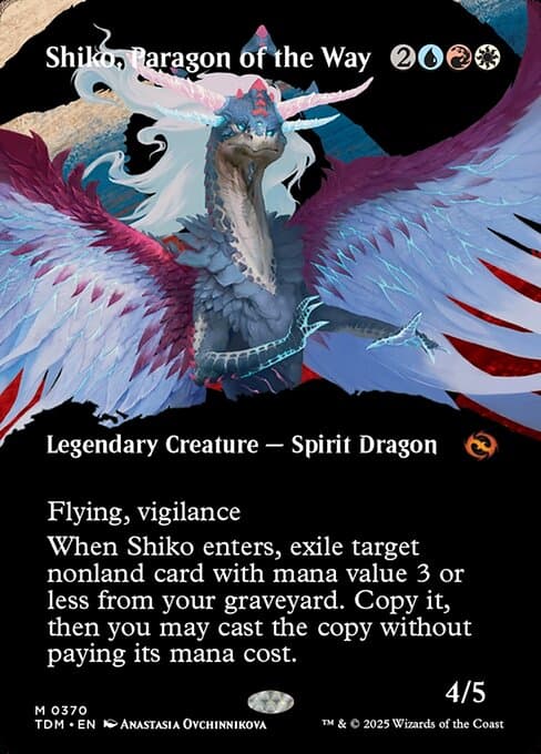 Shiko, Paragon of the Way from Tarkir: Dragonstorm (Mythic)