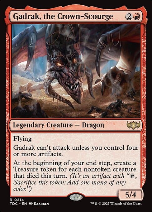 Gadrak, the Crown-Scourge (Rare)