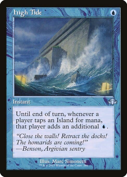 High Tide from Dominaria Remastered (Uncommon)