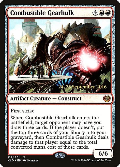 Combustible Gearhulk (Mythic)