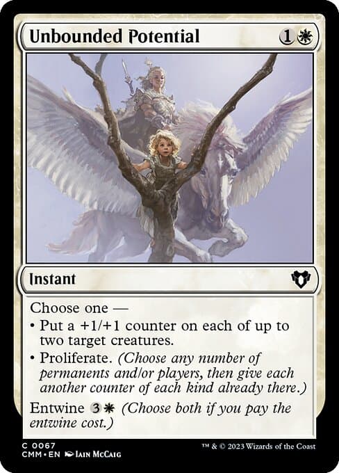 Unbounded Potential from Commander Masters (Common)