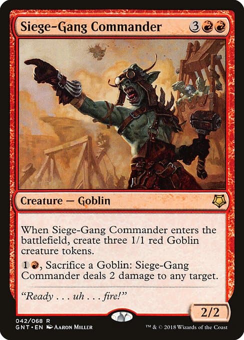 Siege-Gang Commander (Rare)