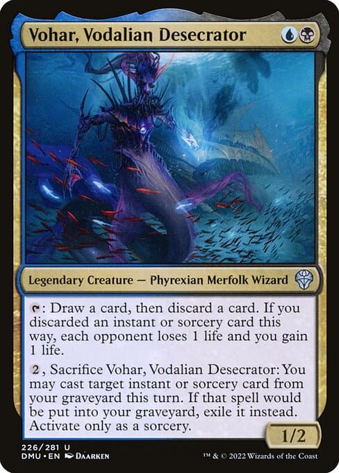 Vohar, Vodalian Desecrator from Dominaria United (Uncommon)