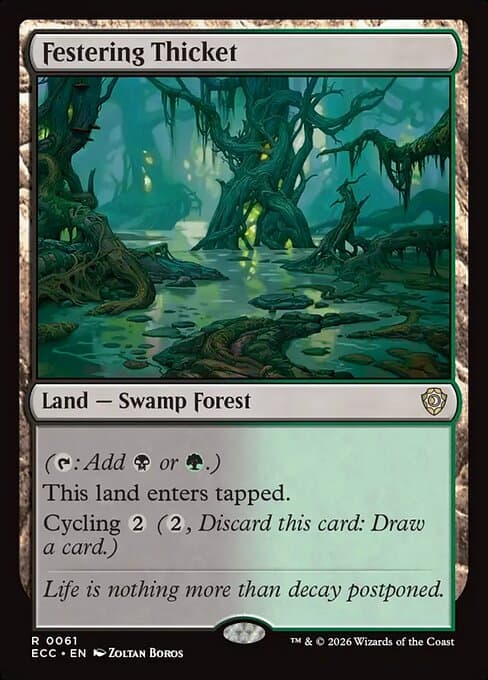 Festering Thicket (Rare)