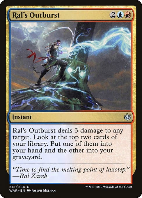 Ral's Outburst (Uncommon)