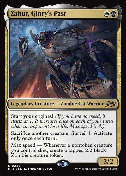 Zahur, Glory's Past from Aetherdrift Promos (Rare)