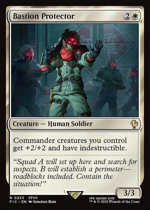 Bastion Protector from Final Fantasy Commander (Rare)