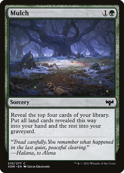 Mulch from Innistrad: Crimson Vow (Common)