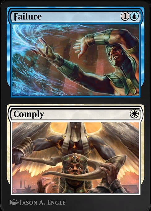 Failure // Comply #235 – Amonkhet Remastered Failure // Comply from Amonkhet Remastered (Rare)