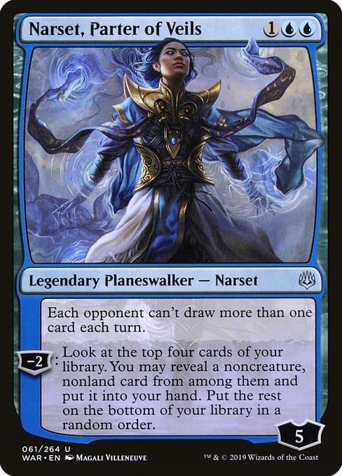 Narset, Parter of Veils from War of the Spark (Uncommon)