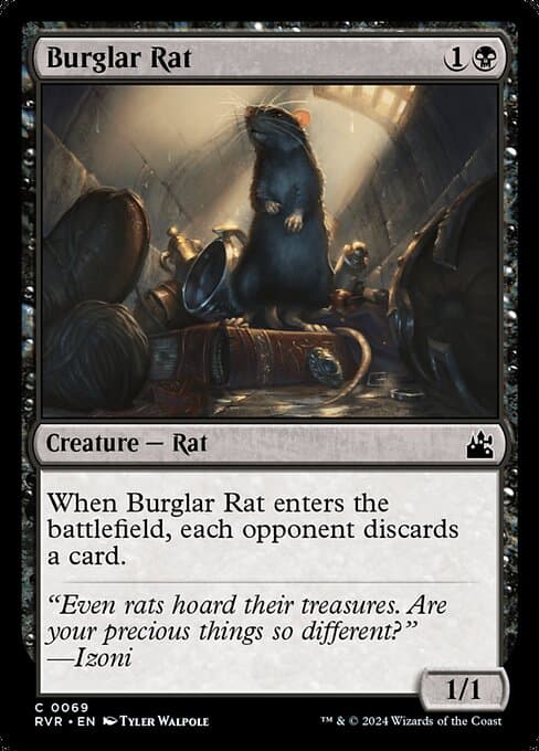 Burglar Rat from Ravnica Remastered (Common)