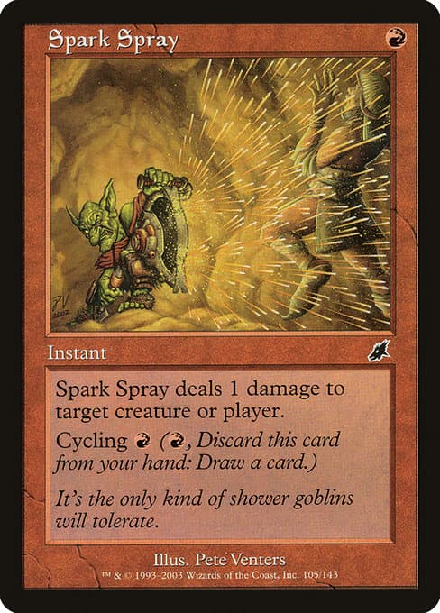 Spark Spray from Scourge (Common)