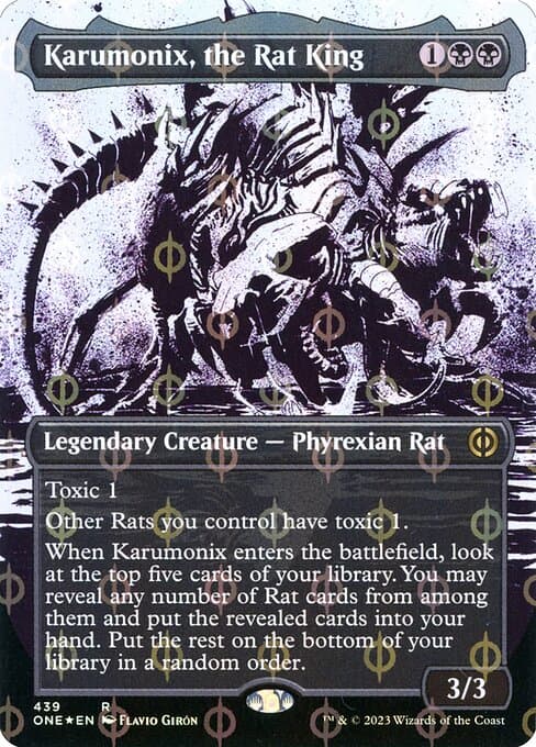 Karumonix, the Rat King from Phyrexia: All Will Be One (Rare)