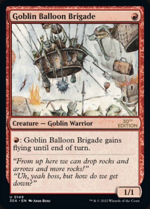 Goblin Balloon Brigade from 30th Anniversary Edition (Uncommon)