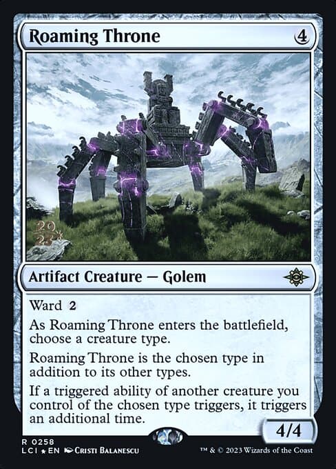 Roaming Throne from The Lost Caverns of Ixalan Promos (Rare)