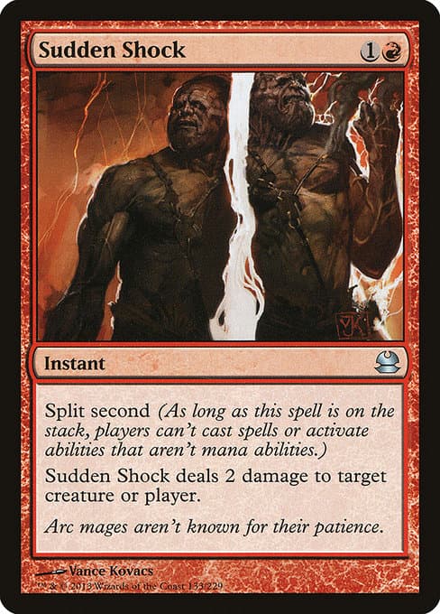 Sudden Shock from Modern Masters (Uncommon)