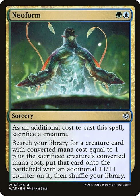 Neoform from War of the Spark (Uncommon)