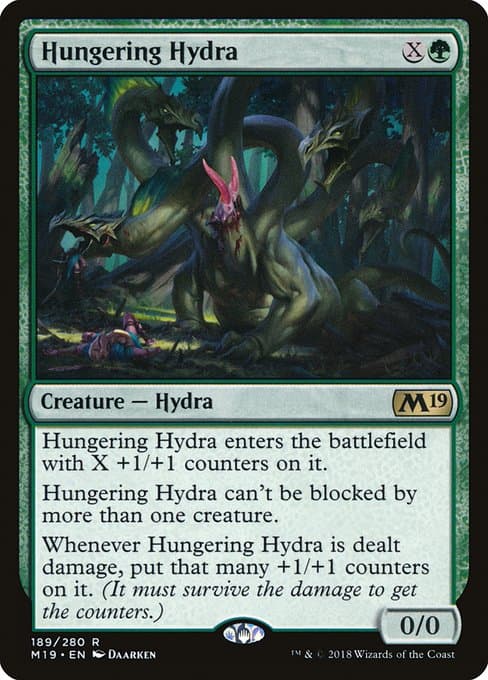 Hungering Hydra from Core Set 2019 (Rare)