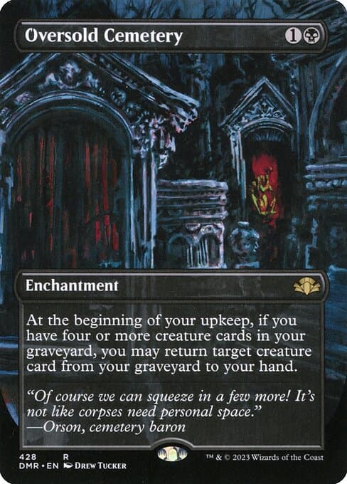 Oversold Cemetery from Dominaria Remastered (Rare)