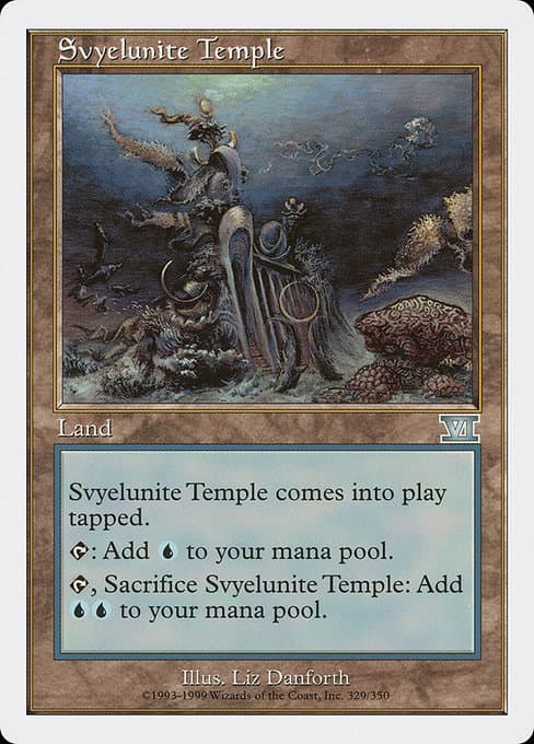 Svyelunite Temple from Classic Sixth Edition (Uncommon)