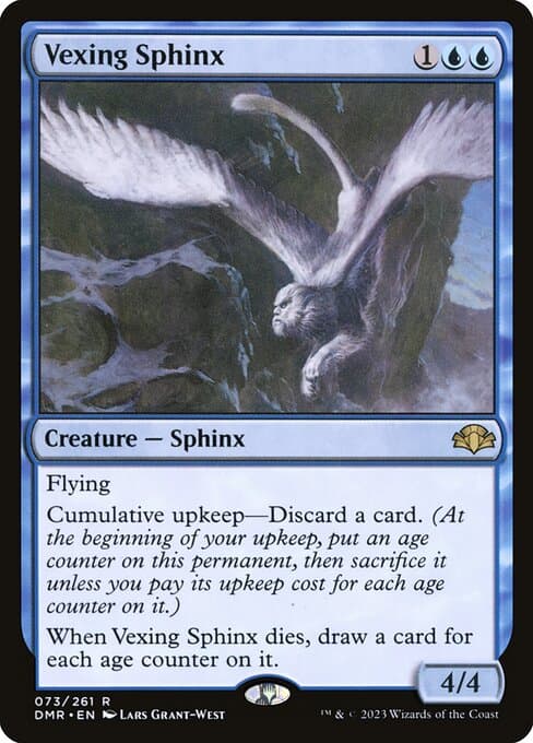 Vexing Sphinx from Dominaria Remastered (Rare)
