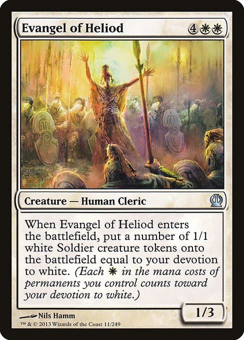 Evangel of Heliod from Theros (Uncommon)