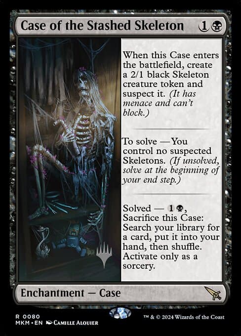 Case of the Stashed Skeleton from Murders at Karlov Manor Promos (Rare)