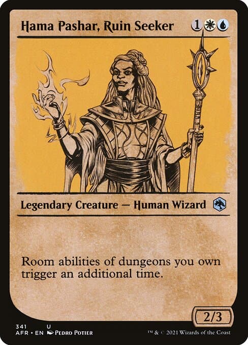 Hama Pashar, Ruin Seeker from Adventures in the Forgotten Realms (Uncommon)