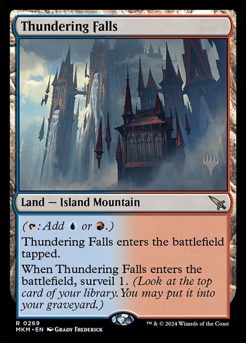 Thundering Falls from Murders at Karlov Manor Promos (Rare)