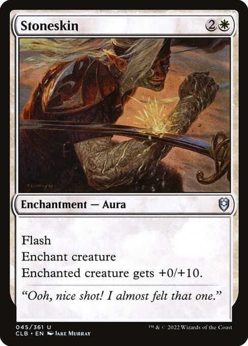 Stoneskin from Commander Legends: Battle for Baldur's Gate (Uncommon)