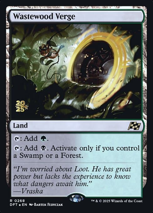 Wastewood Verge from Aetherdrift Promos (Rare)