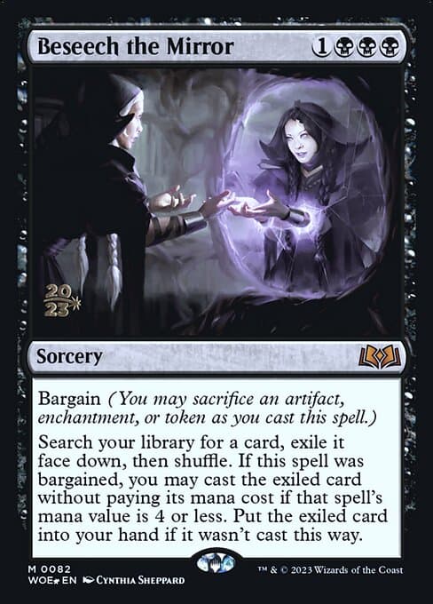 Beseech the Mirror from Wilds of Eldraine Promos (Mythic)