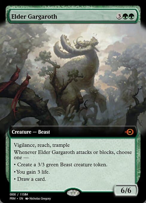 Elder Gargaroth from Magic Online Promos (Mythic)