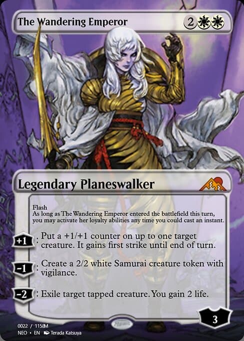 The Wandering Emperor from Magic Online Promos (Mythic)