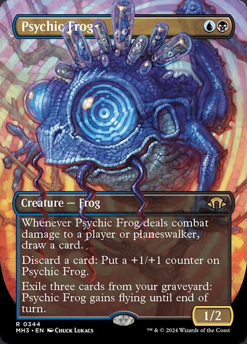 Psychic Frog from Modern Horizons 3 (Rare)