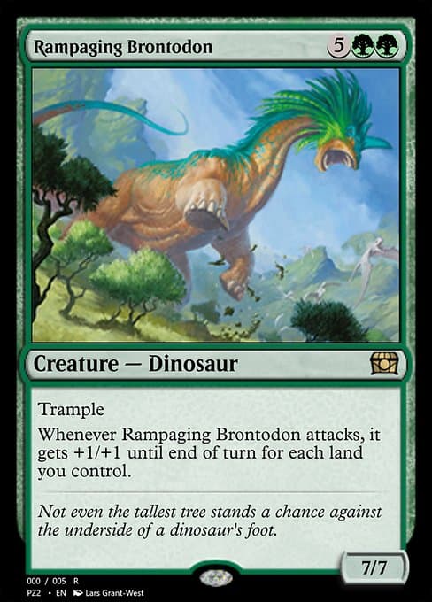 Rampaging Brontodon from Treasure Chest (Rare)