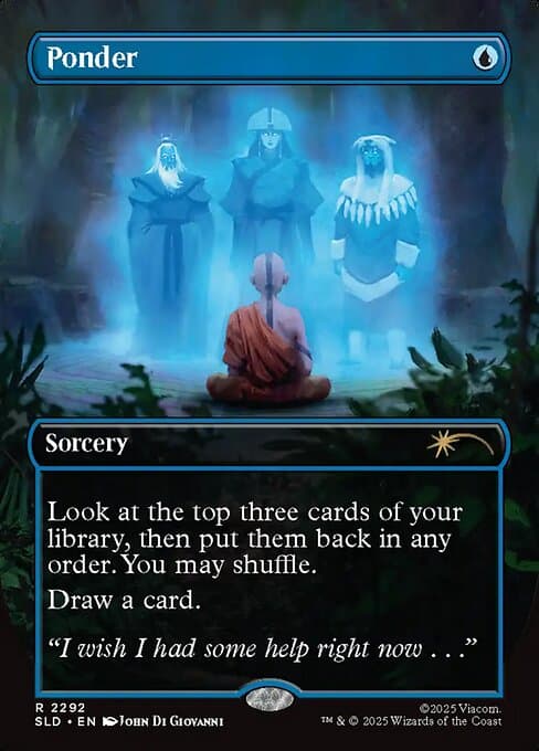 Ponder from Secret Lair Drop (Rare)