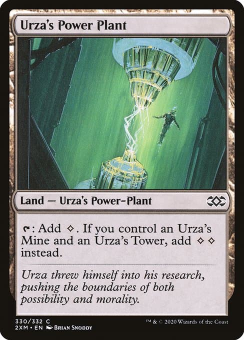 Urza's Power Plant from Double Masters (Common)