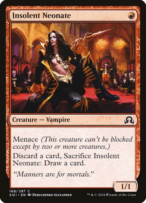Insolent Neonate from Shadows over Innistrad (Common)