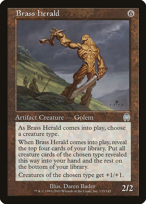 Brass Herald from Apocalypse (Uncommon)