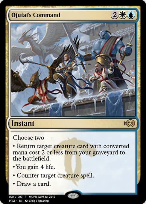 Ojutai's Command from Magic Online Promos (Rare)