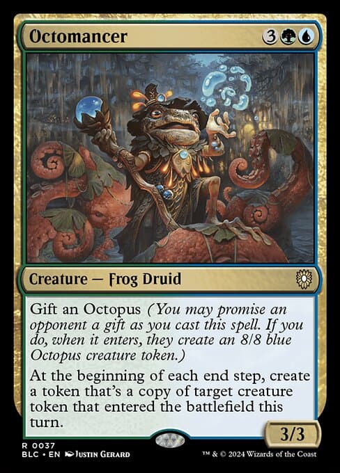 Octomancer from Bloomburrow Commander (Rare)
