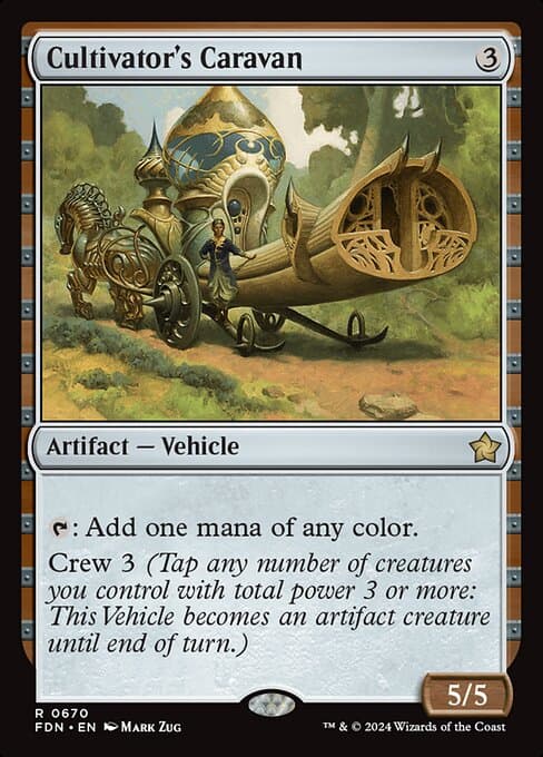 Cultivator's Caravan from Foundations (Rare)