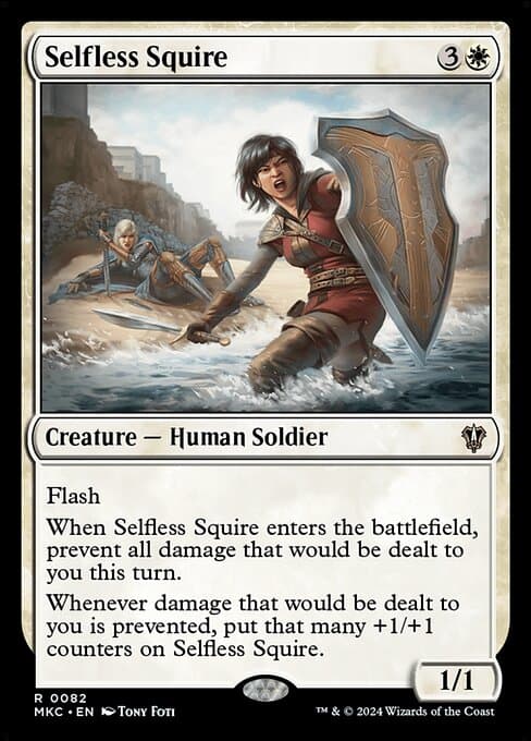 Selfless Squire from Murders at Karlov Manor Commander (Rare)