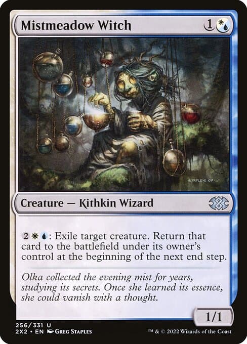 Mistmeadow Witch from Double Masters 2022 (Uncommon)