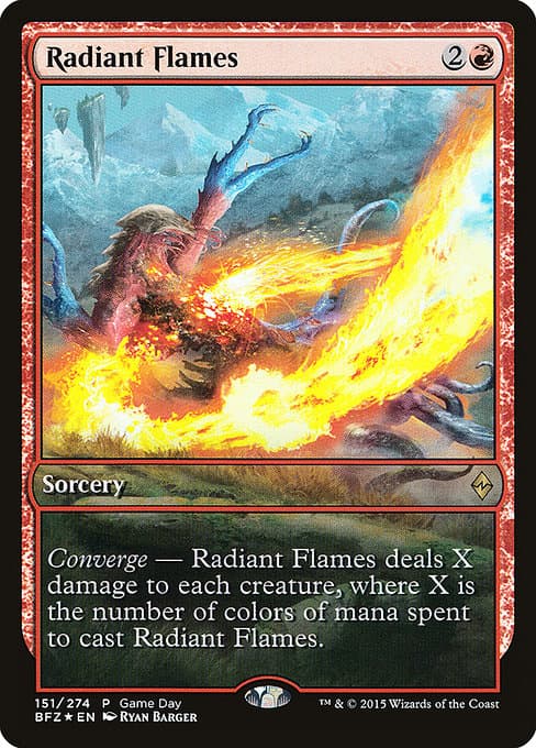 Radiant Flames (Rare)