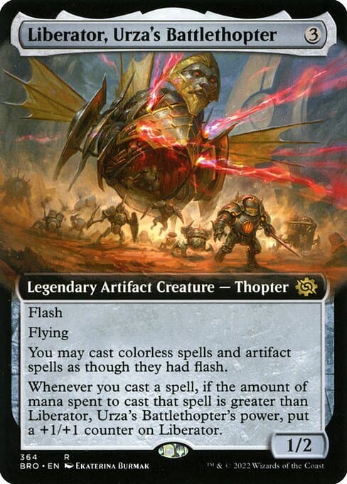 Liberator, Urza's Battlethopter from The Brothers' War (Rare)