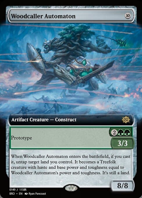 Woodcaller Automaton from Magic Online Promos (Rare)